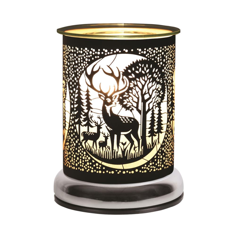 Aroma Black Deer Family Touch Electric Wax Melt Warmer £21.59